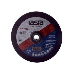 Disco Desbaste 9” x 6 mm Rasta