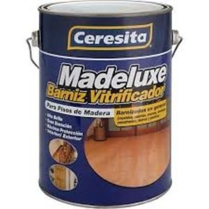 Barniz Vitrificante Madeluxe 1 Galón Incoloro Ceresita