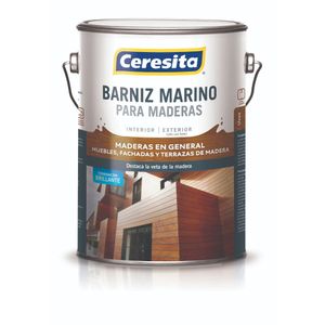 Barniz Marino 1 Galón Roble Claro Ceresita