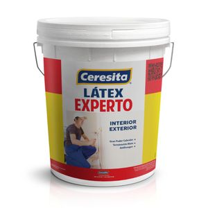 Pintura Látex 1 Tineta Experto Blanco Ceresita