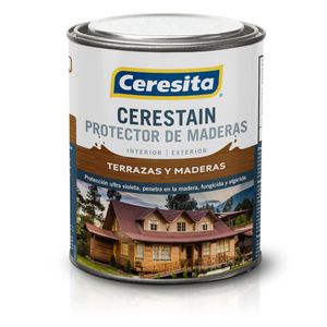 Protector de Maderas Cerestain 1/4 Gl Ceresita Caoba