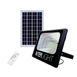 Proyector Led Solar 40W + Panel Interlight Megabright