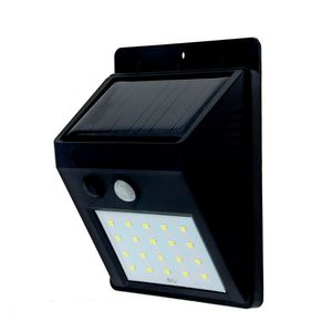 Foco Externo a Muro Solar 3W con Sensor Megabright